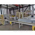 Automatic horizontal pallet wrapping machine